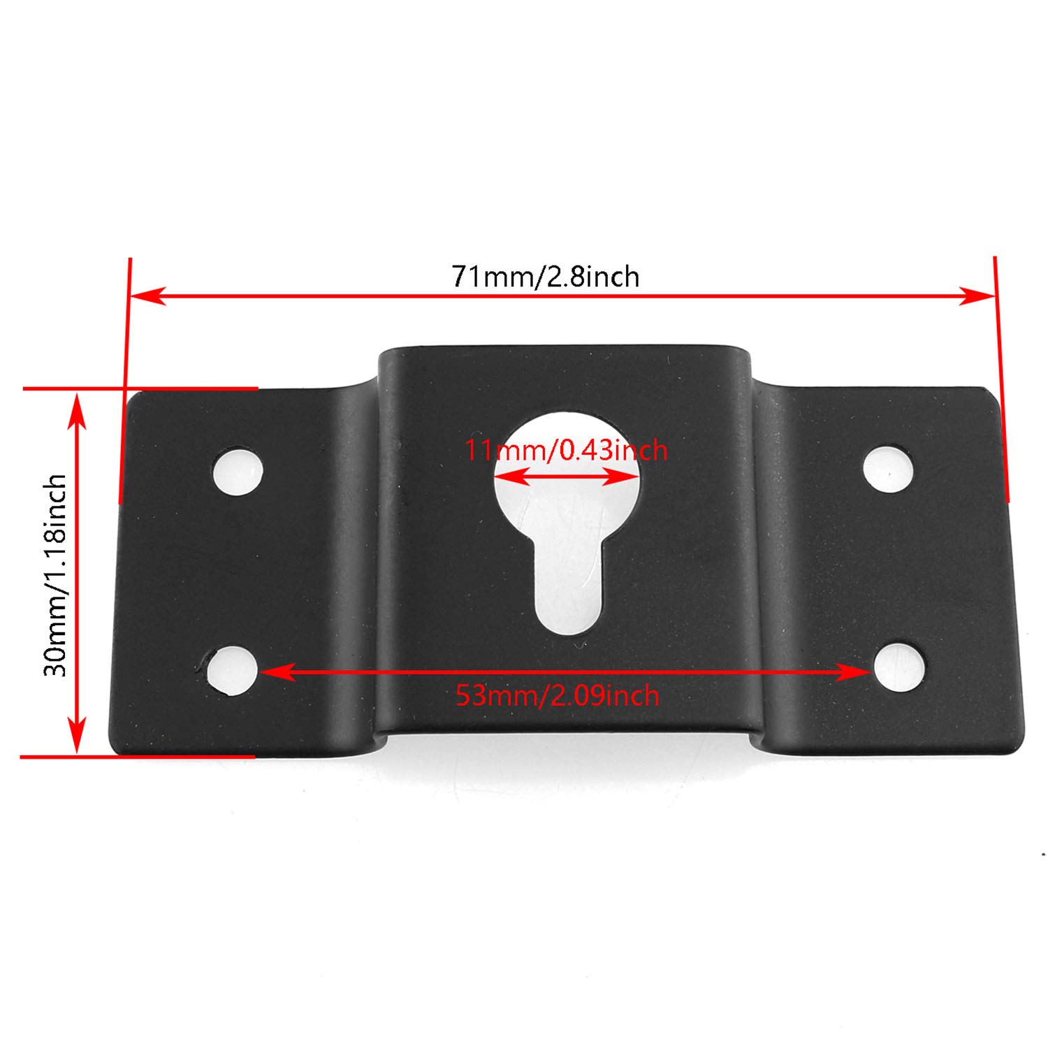 Amazon | DGZZI 吊り下げスピーカーブラケット 4個 壁取り付け 鉄